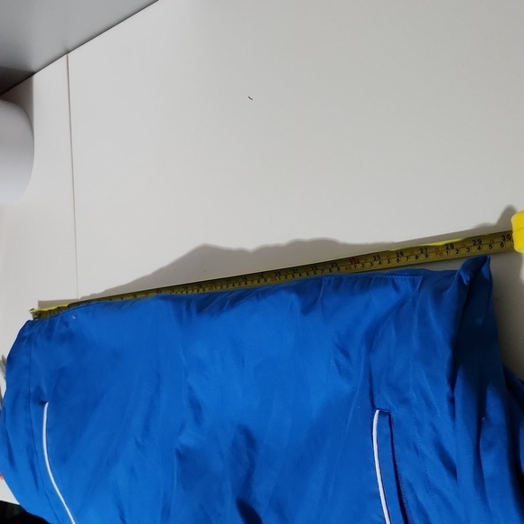 WP Golf Jacket Mens Weatherproof Wind Breaker Size XXL Blue - Picture 11 of 12